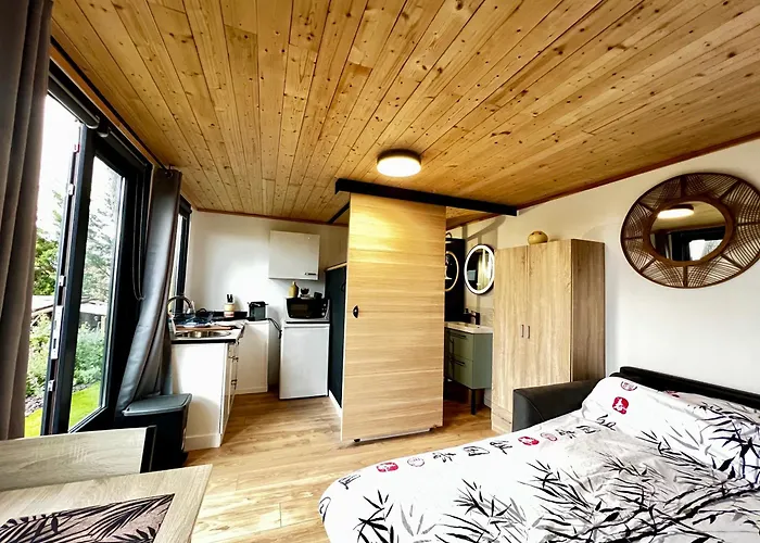 Charmant Studio Lodge Climatise Avec Jardin Et Vue Sur Le Pic Saint Loup